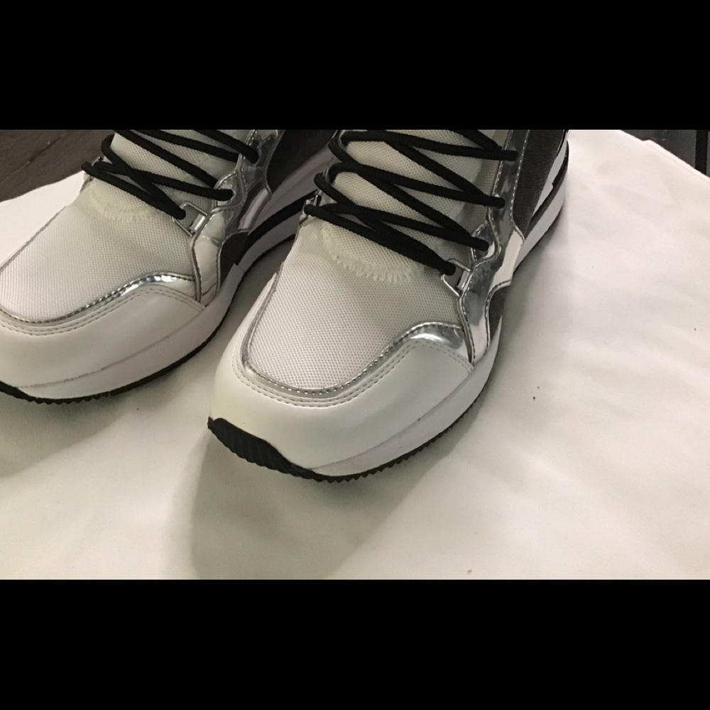 Michael Kors Wedge Sneakers Sz 8 M - Picture 5 of 8